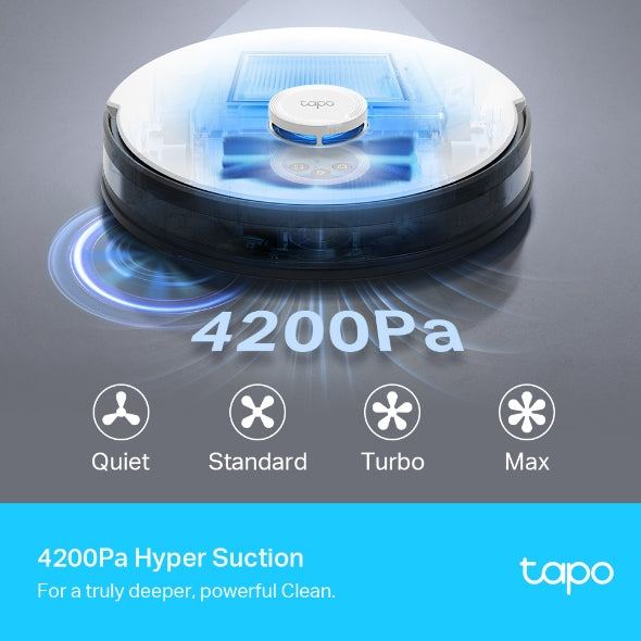 Tapo RV30 Plus / LiDAR Navigation Robot Vacuum & Mop