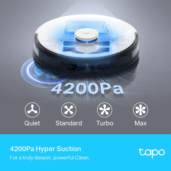 Tapo RV30 / LiDAR Navigation Robot Vacuum & Mop