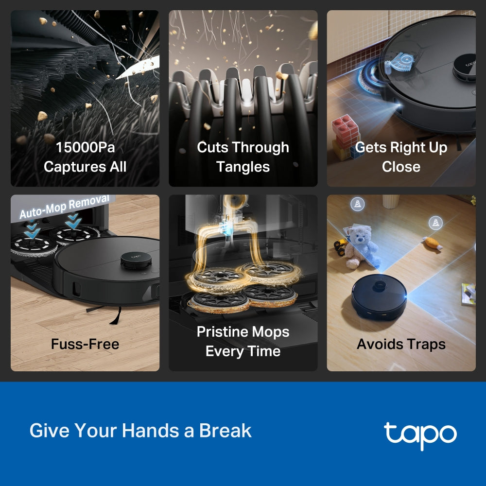 Tapo RV50 Pro Omni | Robot Vacuum & Mop متجر نصر