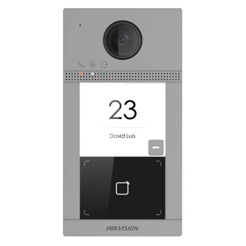 وحدة فيديو انتركم خارجية  تدعم اتصال وايفاي او سلكي | خيارات (1/2/4 كبسة) | DS.Hikvision.KV8x13.WME1 - متجر نصر
