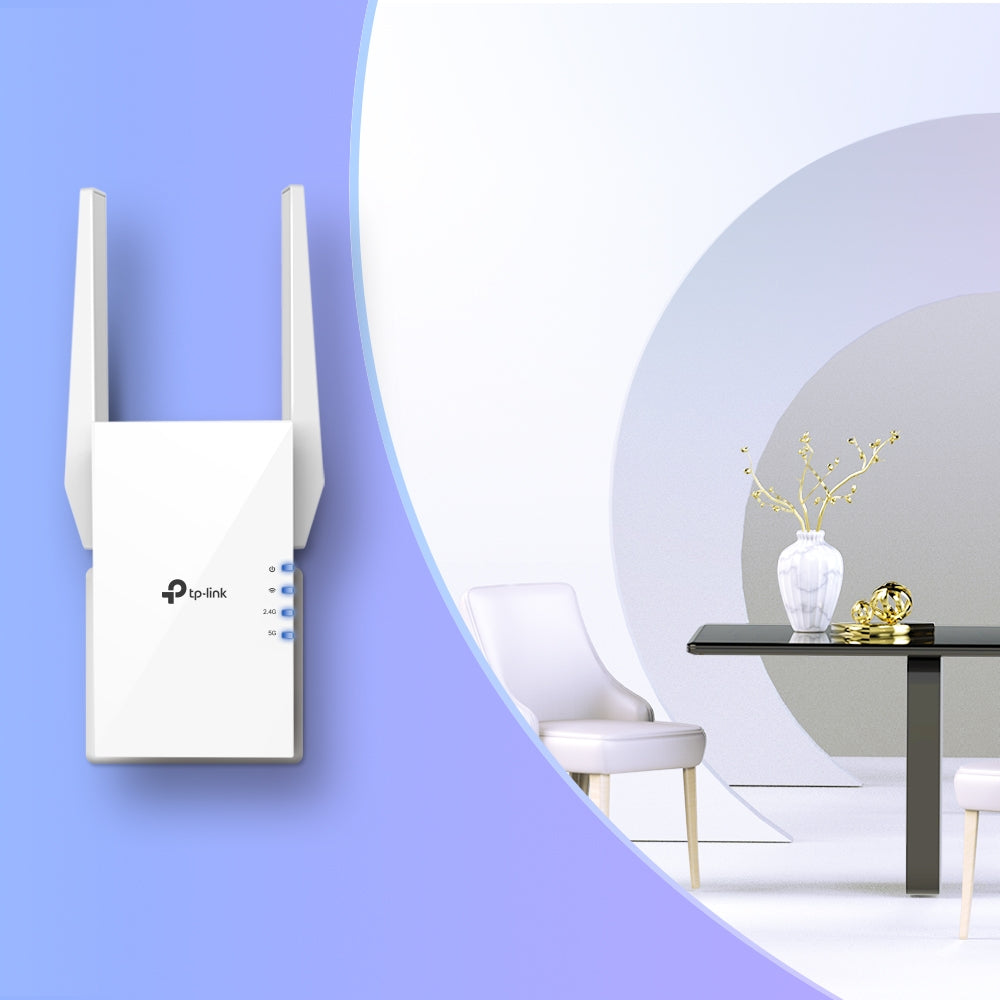 TP-Link AX1500 Wi-Fi Wall Plugged Range Extender / RE505X