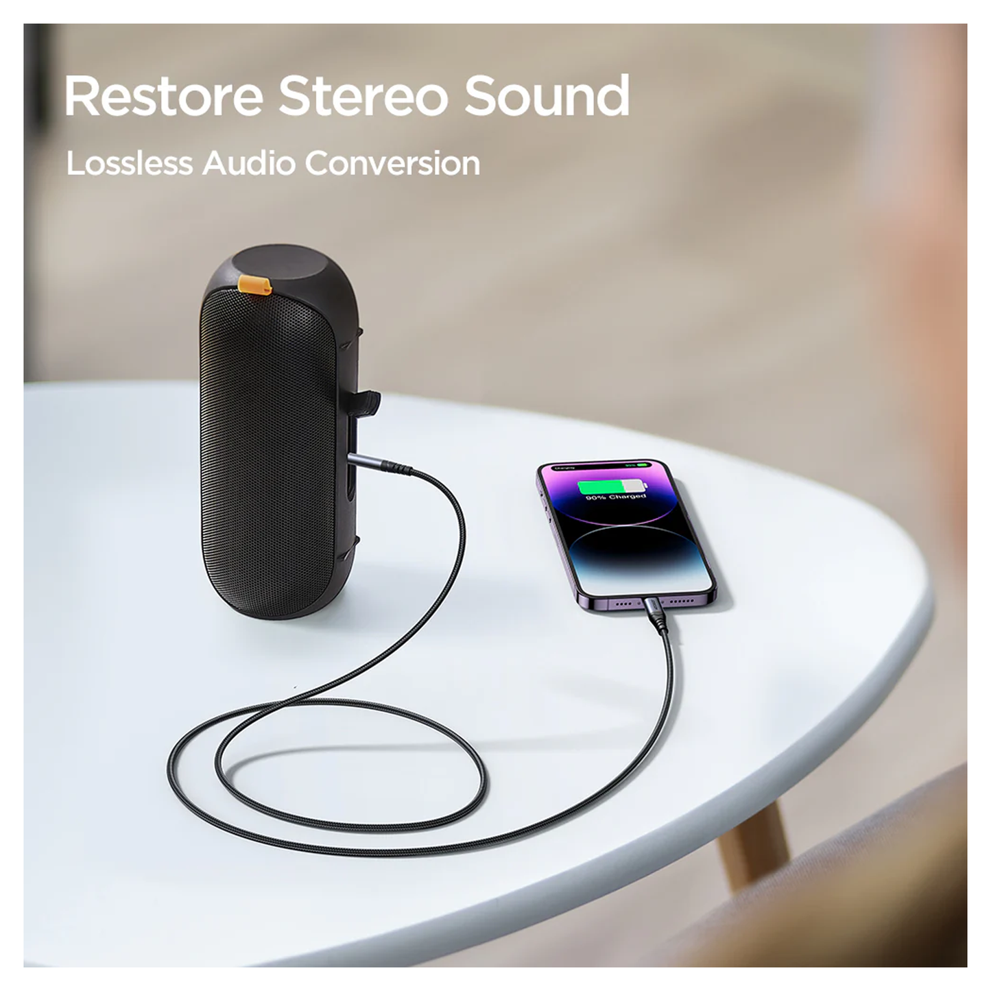 JOYROOM Audio-Transfer Series AUX Audio Cable | SY-A06 - متجر نصر