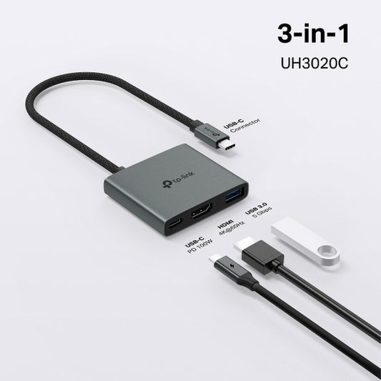 TP-Link UH3020C | USB Type-C 3 in 1 Hub متجر نصر