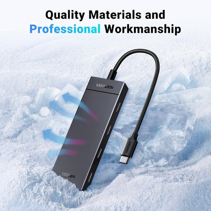 UGREEN 10Gbps 4-in-1 USB 3.2 Adapter Gen 2 with 4 USB-C 3.2 / 35584 متجر نصر