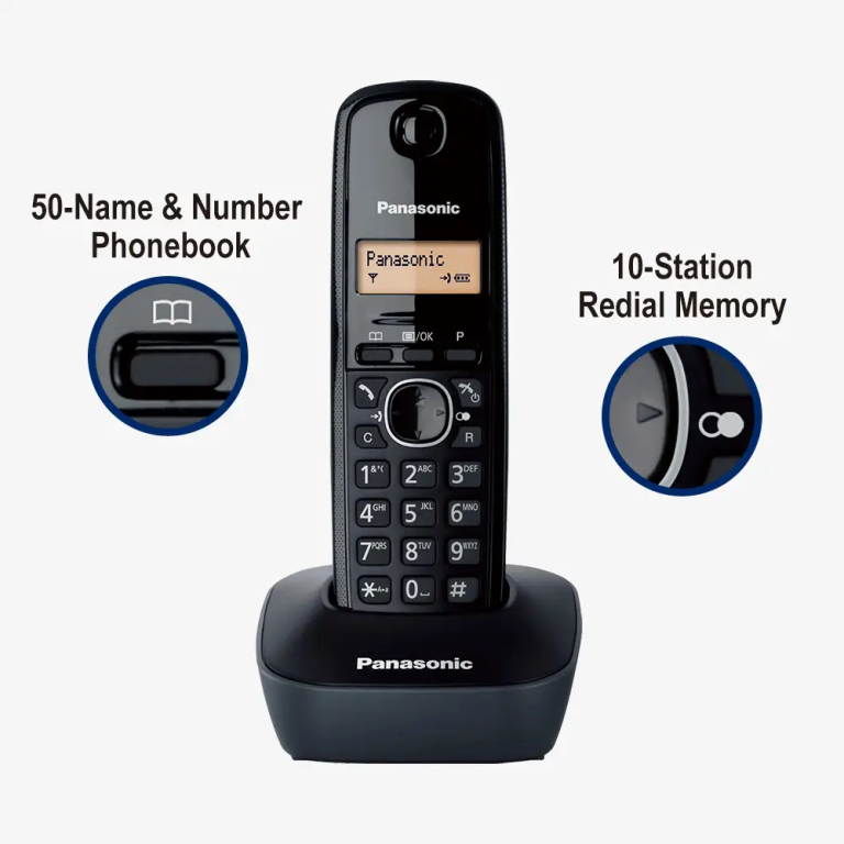 Panasonic Cordless Phone KX-TG1611 متجر نصر