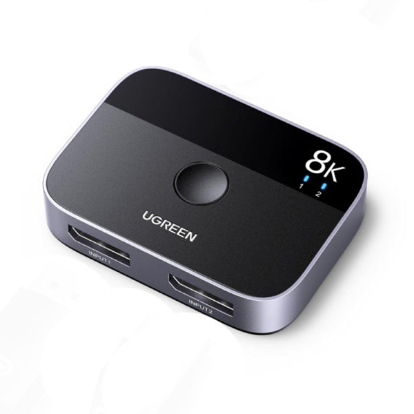 UGREEN 8K 30Hz HDMI DisplayPort 2 in 1 Bi-Directional Switch / 15708 متجر نصر
