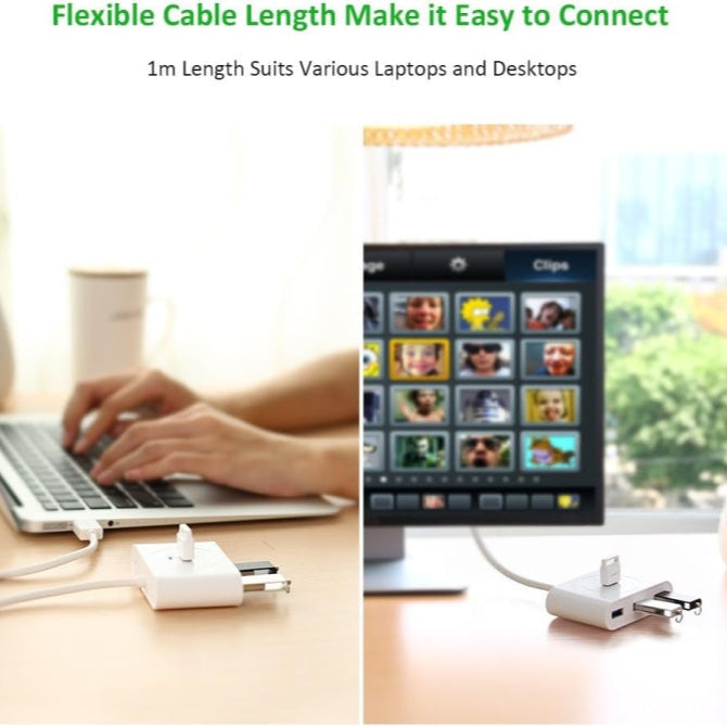 UGREEN USB 3.0 A 4-Ports Hub / CR113 - متجر نصر