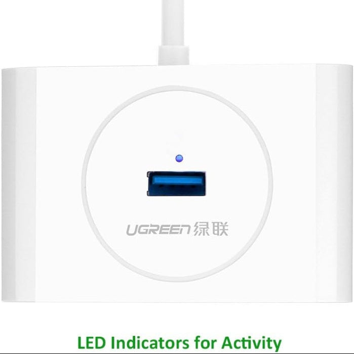 UGREEN USB 3.0 A 4-Ports Hub / CR113 - متجر نصر