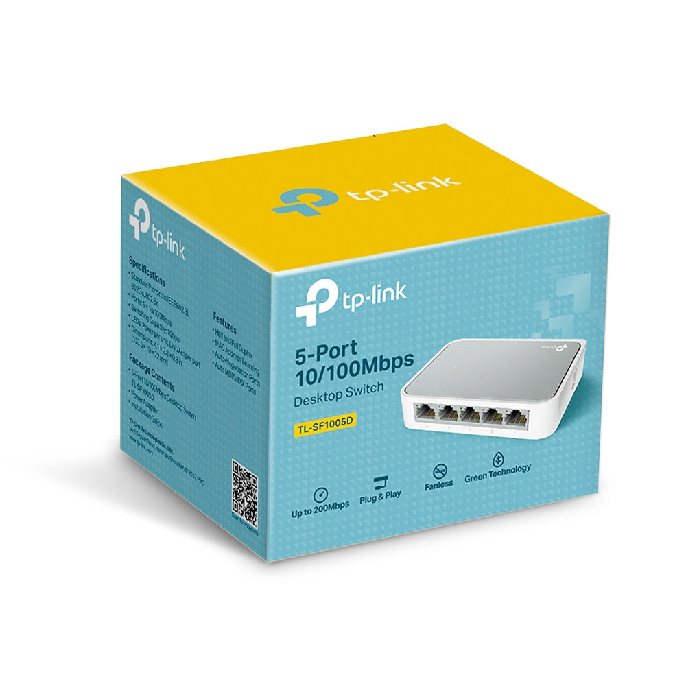 TP-Link 5-port 10/100M mini Desktop Switch / TL-SF1005D