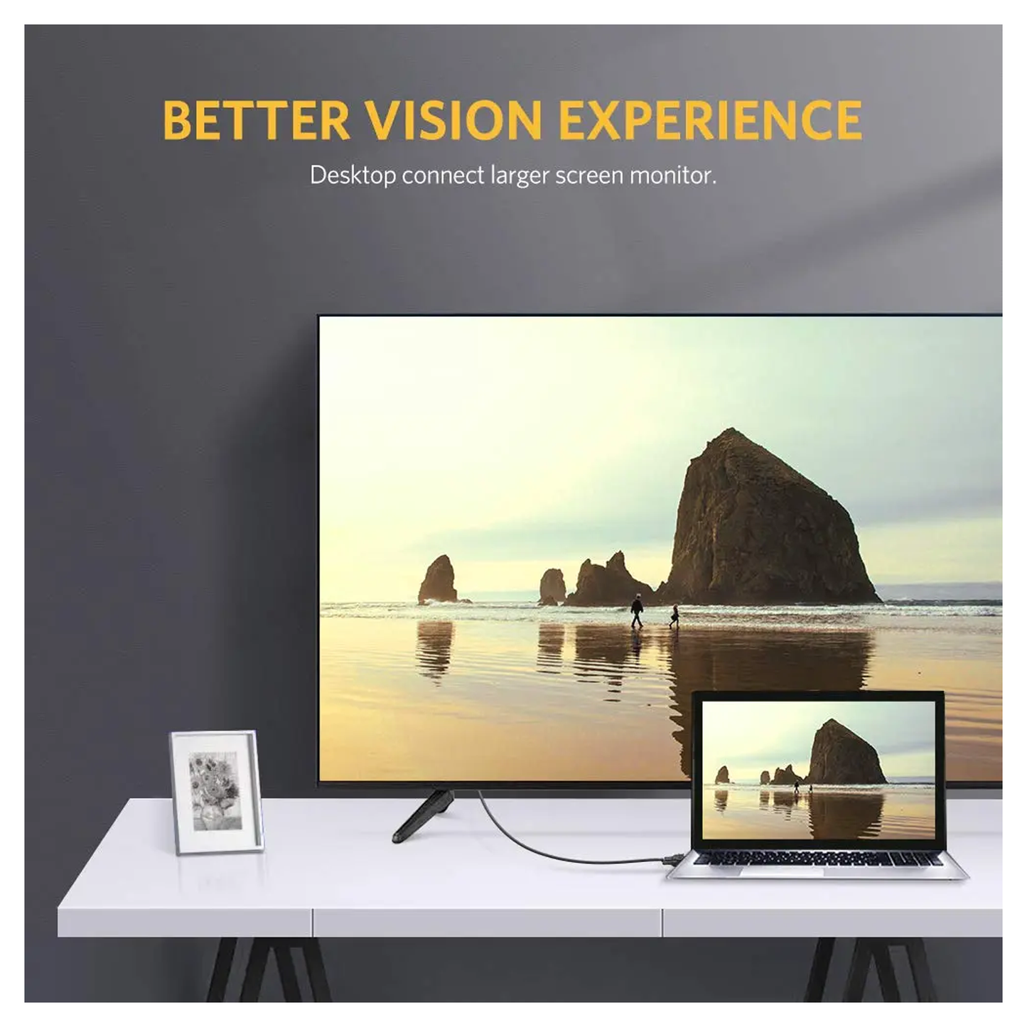 UGREEN DVI-D 24+1 Dual Link Male to Male Digital Video Cable - DV101 متجر نصر