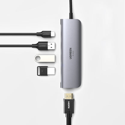 UGREEN USB-C MULTIFUNCTION 5-IN-1 | 4K HDM USB C HUB |70495 متجر نصر