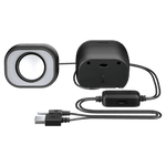Meetion Audio System 2.0 Office Desktop Speakers 3Wattx2 /Meetion SP2010