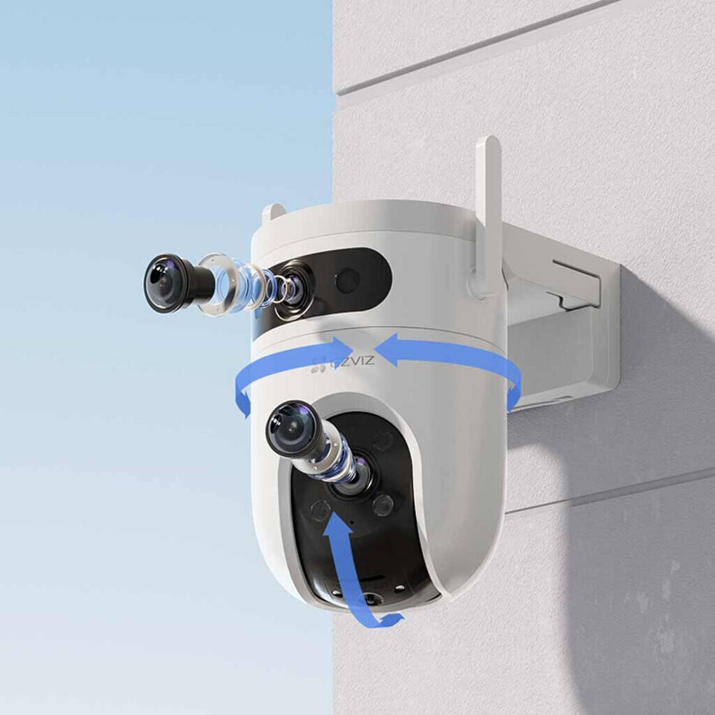 3mp Dual Lens Outdoor PT Camera-H9c 3mp