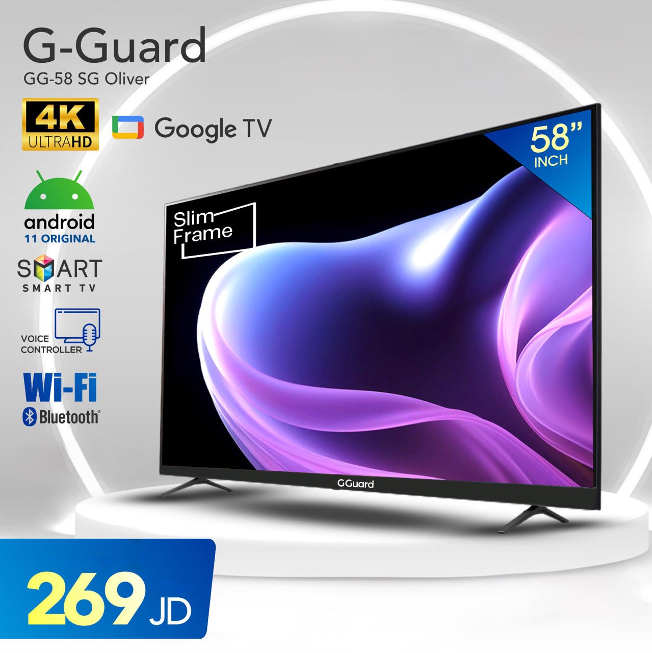 G-Guard 58" 4K Smart