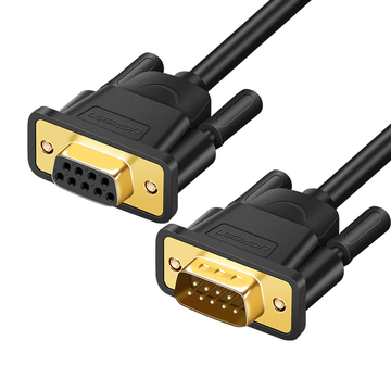 UGREEN DB9 RS232 Male To Female Adapter Cable - DB101 3 Meter #20147