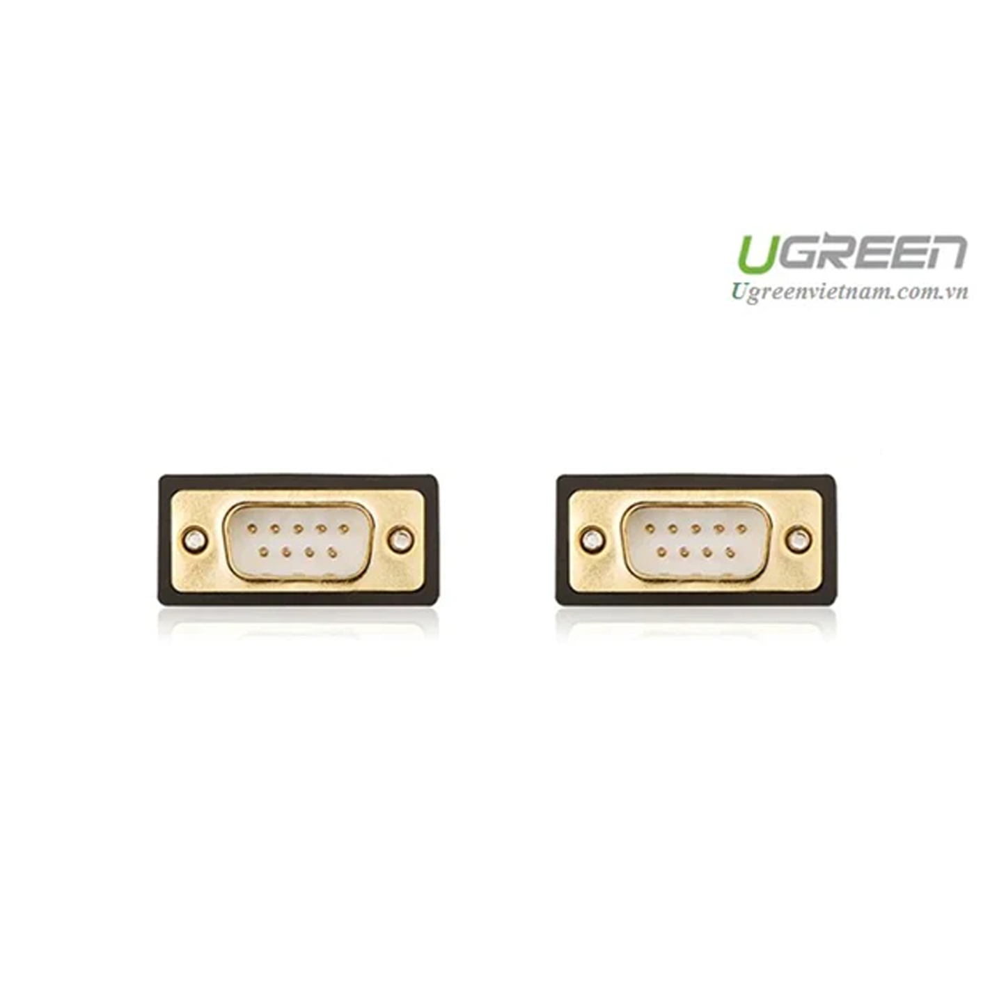 UGREEN DB9 RS232 Adapter Male to Male Cable 1.5m (Black) - 20153 متجر نصر