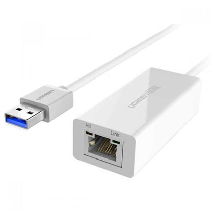 UGREEN USB 3.0 Gigabit Ethernet Adapter (White) |20255 متجر نصر