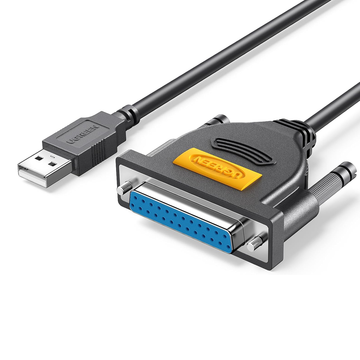 UGREEN USB to DB25 Parallel Printer Cable 2m - 20224 متجر نصر