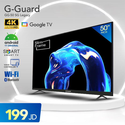 تلفزيون G-Gaurd 4K الذكي مقاس 50 بوصة