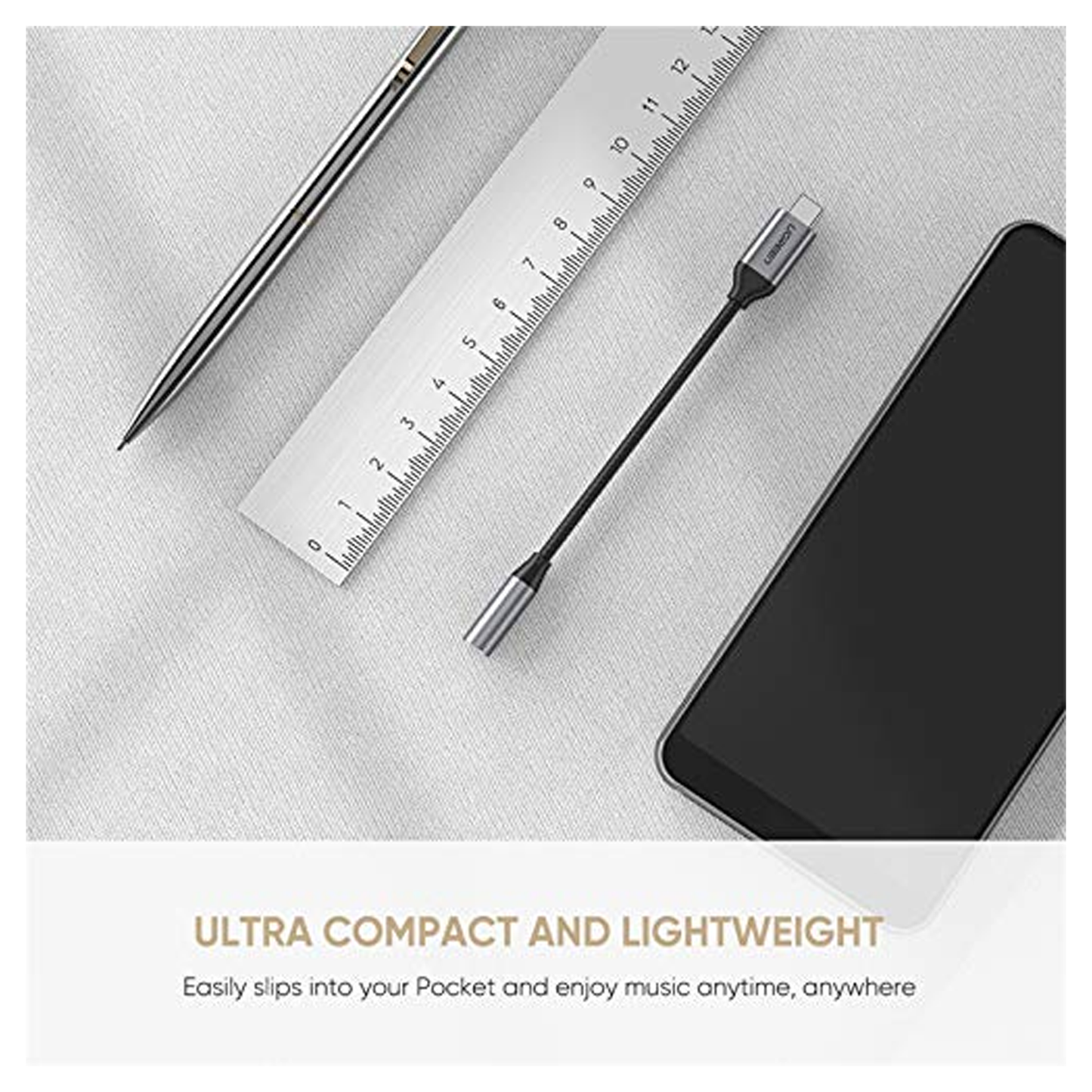 UGREEN USB C to 3.5mm Headphone Jack Adapter / 30632 متجر نصر