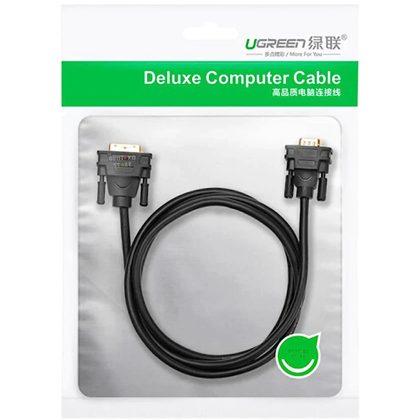 UGREEN DVI (24+1) Male to VGA Male Cable 1.5m - 30838 متجر نصر
