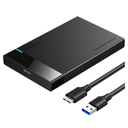 UGREEN 2.5″ Hard Drive Enclosure USB 3.0 to SATA III Adapter | 30848 متجر نصر