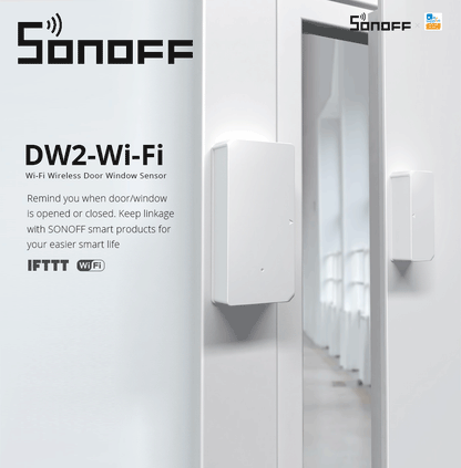 Wireless Door Window Sensor | Sonoff DW2-Wi-Fi متجر نصر
