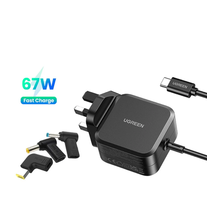 UGREEN USB-C 67W PD GaN Tech Power Adapter / 35063 متجر نصر