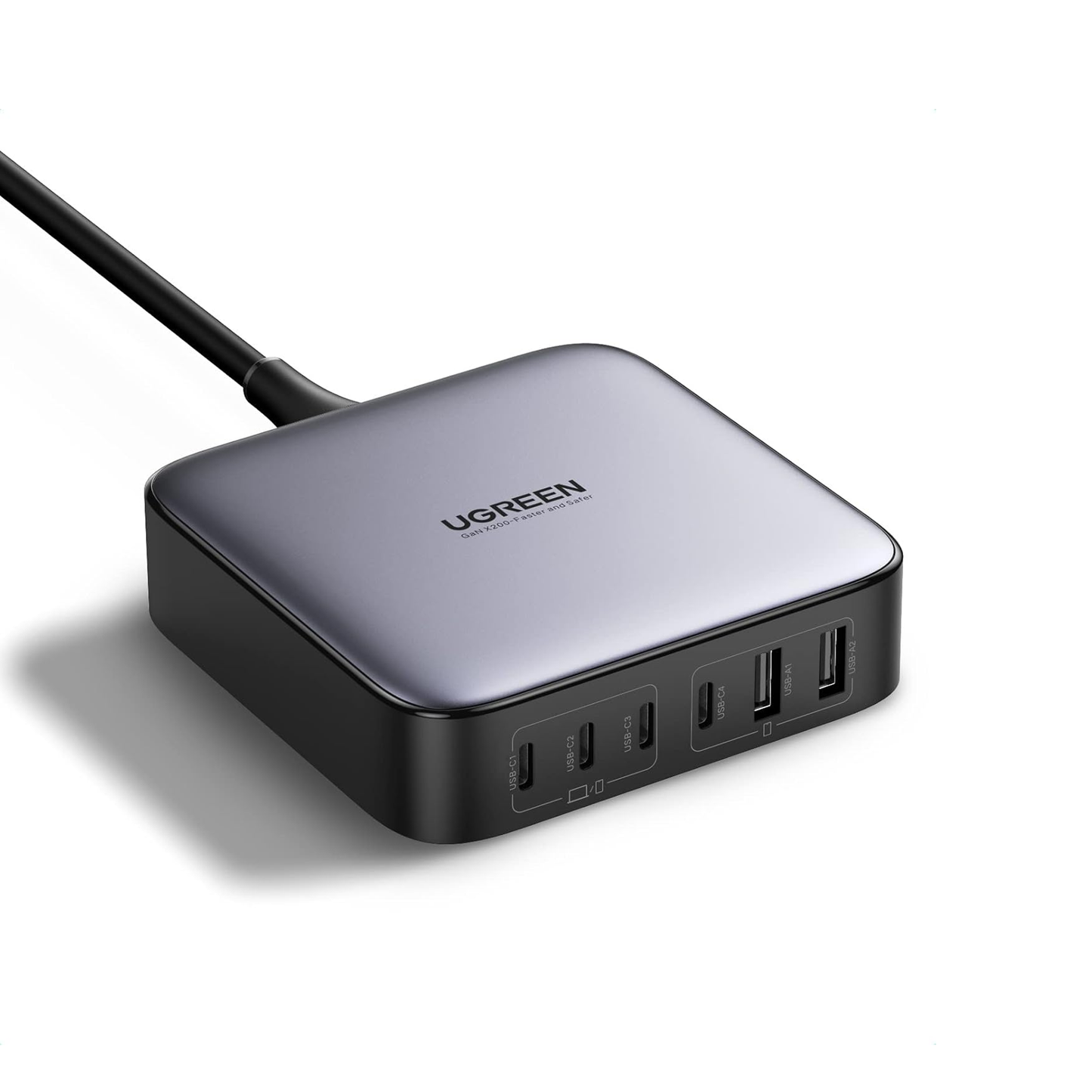 UGREEN Nexode 200W USB C GaN Charger-6 Ports Desktop Charger | 40914 - متجر نصر