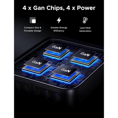 UGREEN Nexode 200W USB C GaN Charger-6 Ports Desktop Charger | 40914 متجر نصر