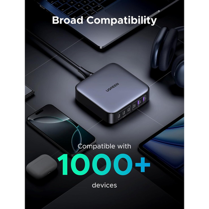 UGREEN Nexode 200W USB C GaN Charger-6 Ports Desktop Charger | 40914 متجر نصر