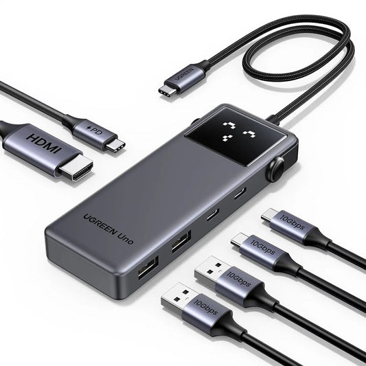 UGREEN Uno 6-in-1 USB-C Hub | 35998 متجر نصر