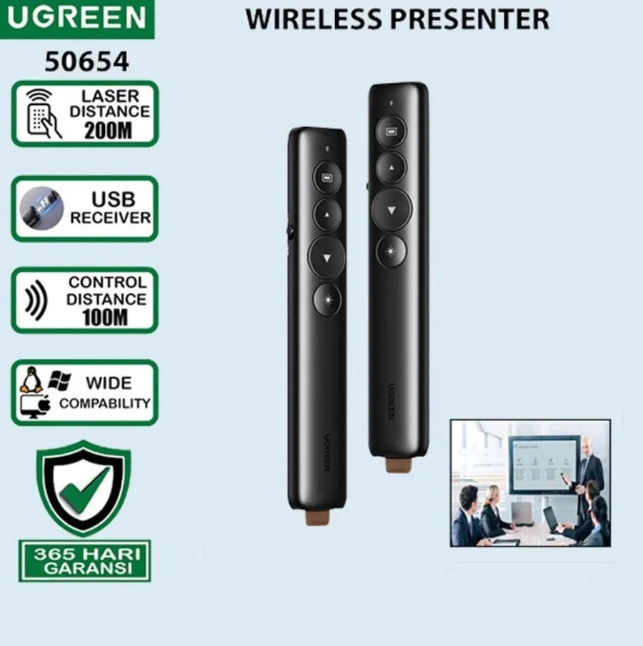 UGREEN Wireless Presenter With a AAA battery /50654