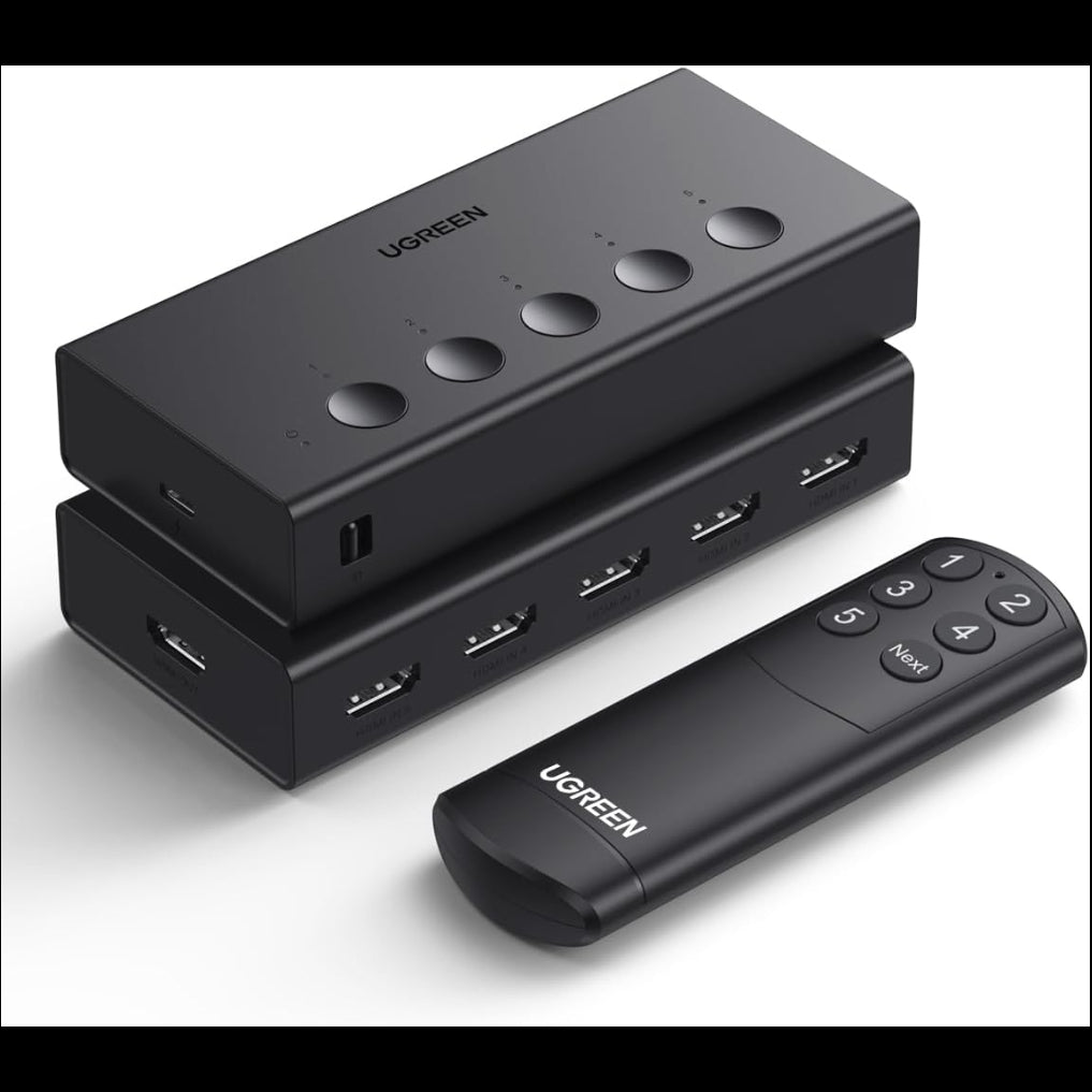 UGREEN HDMI Switch 5 in 1 Out / 90512 متجر نصر