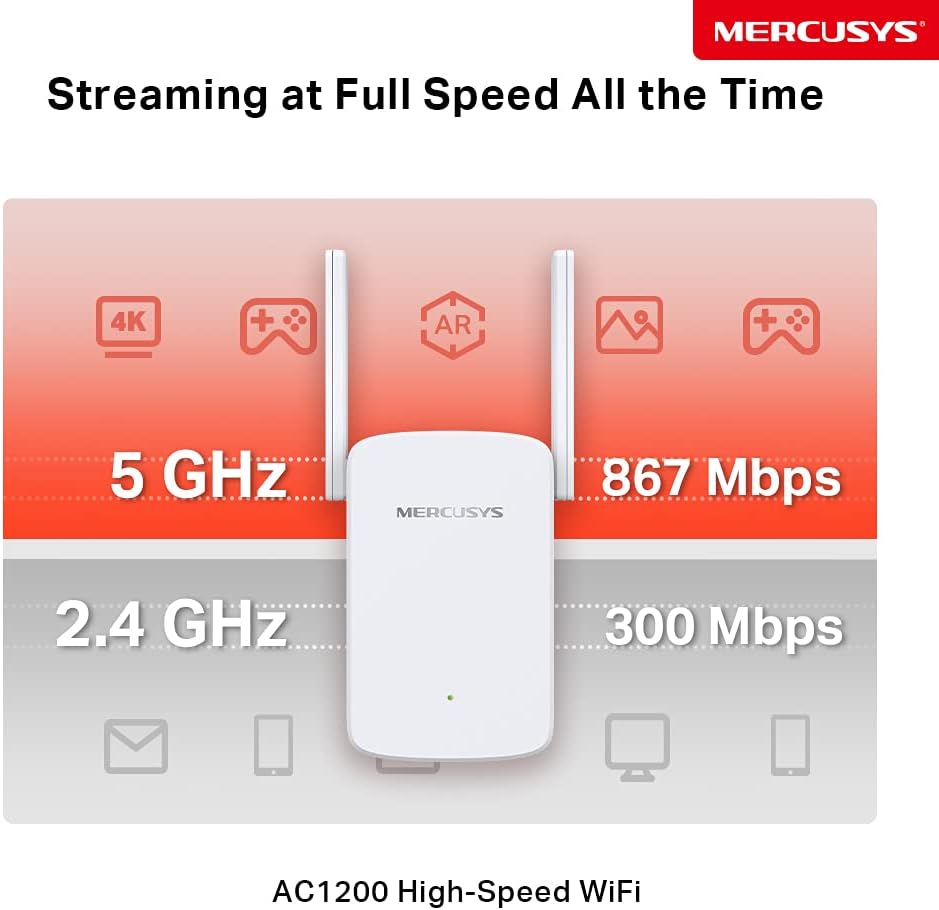 Mercusys AC1200 Wi-Fi Range Extender / ME30