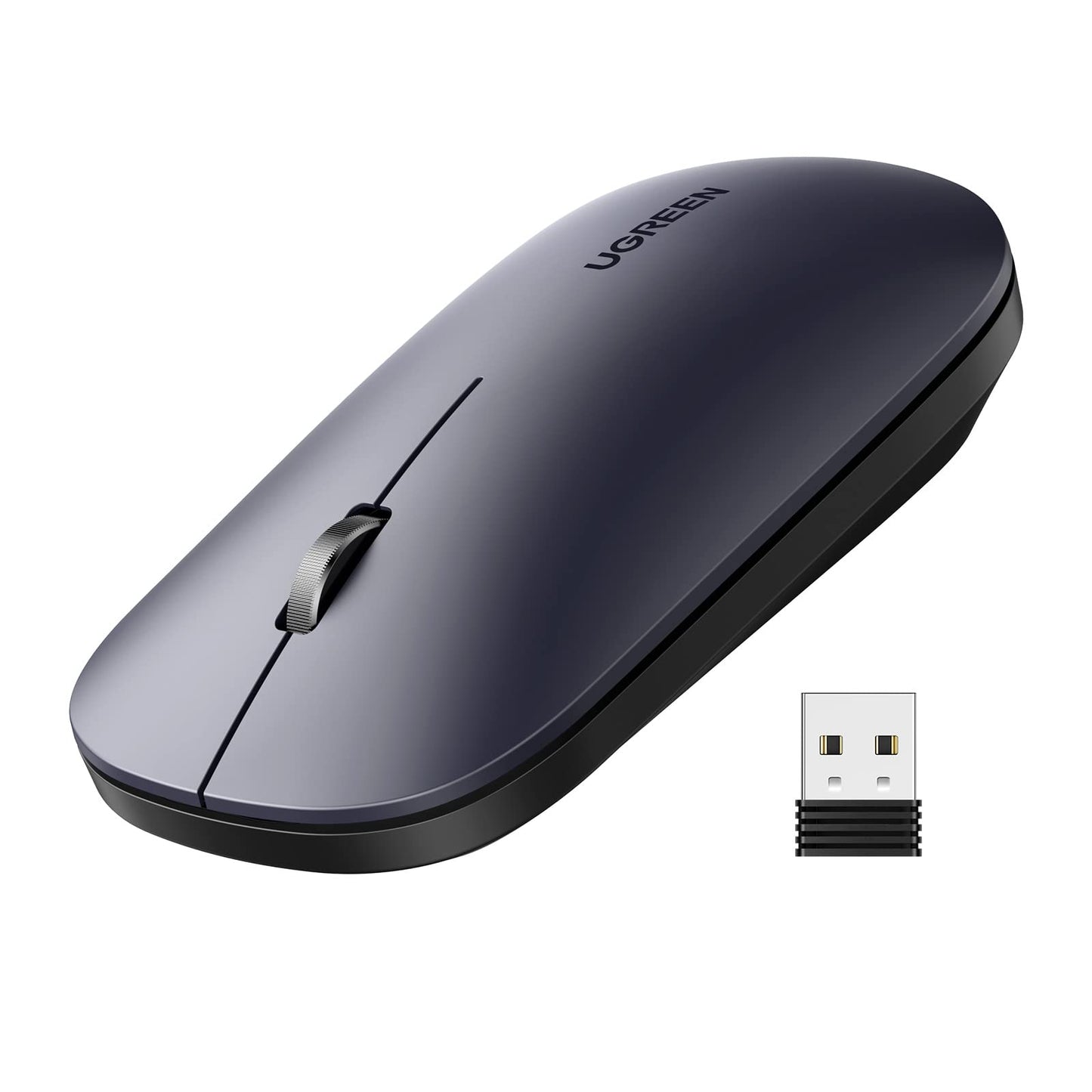 UGREEN Portable Wireless Mouse 2.4GHZ Ultra Slim (AA alkaline battery not included) /90372 -90373-90374