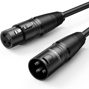 UGREEN Cannon Male To Female Microphone Extension Audio Cable / AV130 متجر نصر