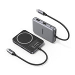 UGREEN Magnetic Docking 7-in-1 Type-C to HDMI 60Hz + Type-C + USB + TF/SD Hub | CM896 | 65759