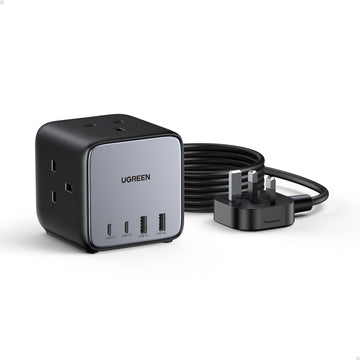 UGREEN 65W Multiple Power Strip,Nexode GaN USB C Charger | 90906 | متجر نصر