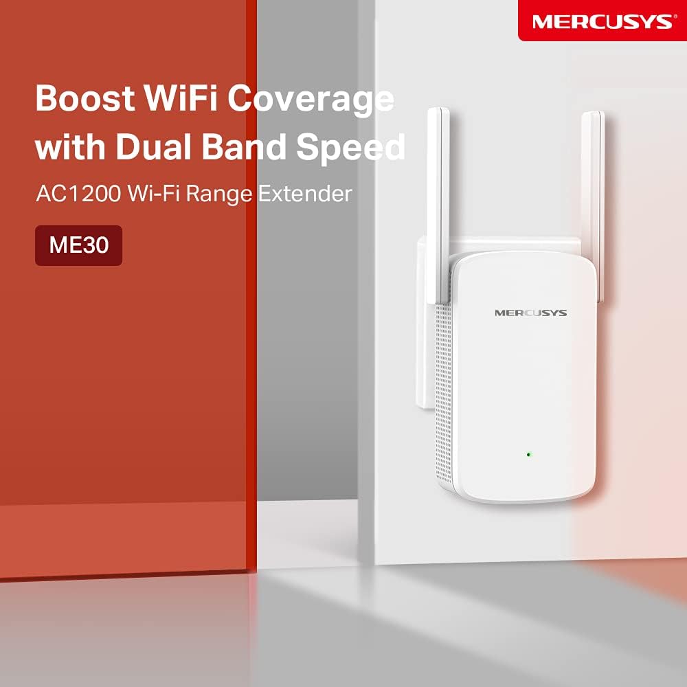 Mercusys AC1200 Wi-Fi Range Extender / ME30