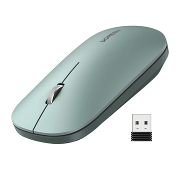 UGREEN Portable Wireless Mouse 2.4GHZ Ultra Slim |MU001 Green #90374