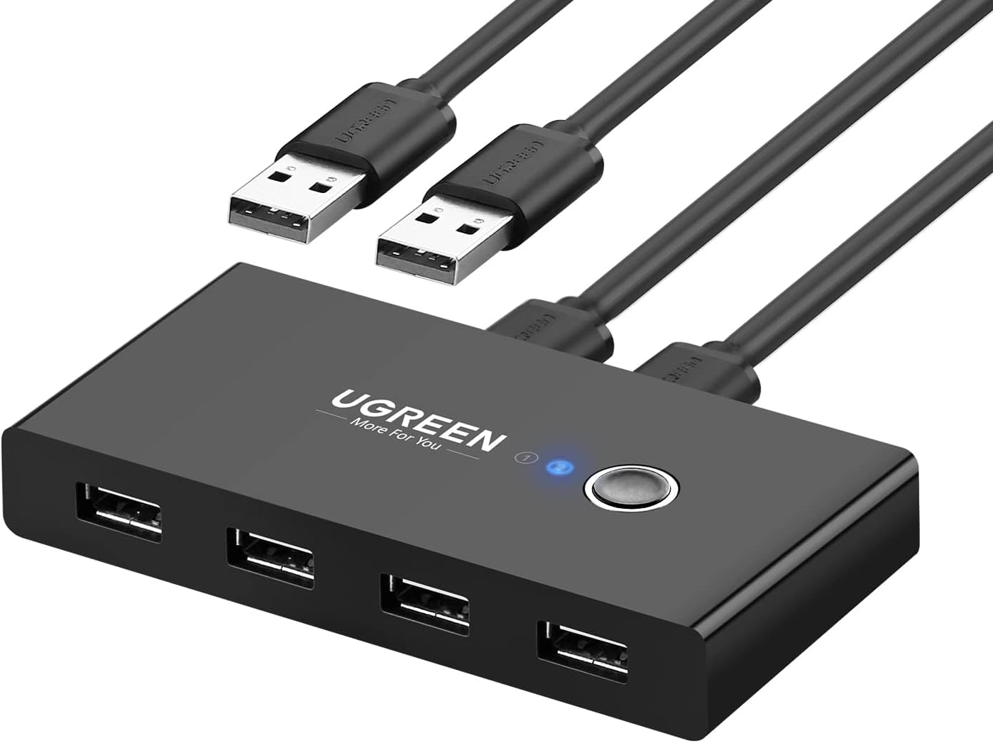 UGREEN 2 In 4 Out USB 2.0 Sharing Switch Box / 30767