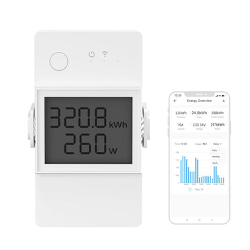 Smart Power Meter Switch 20A | Sonoff POWR320D متجر نصر
