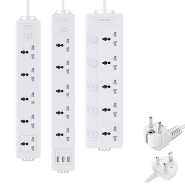 Linkcomm 5 Outlet Power Strip (Multi-Options) متجر نصر