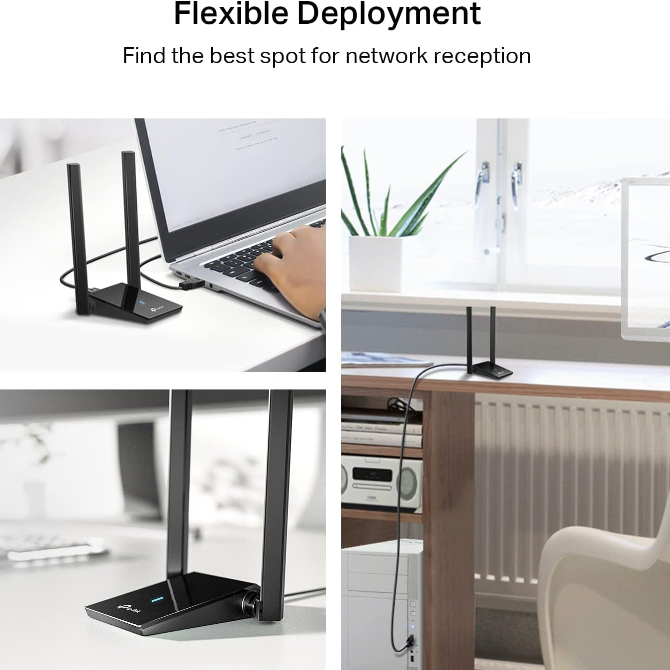 TP-Link Archer TX20U Plus - AX1800 Dual Antennas High Gain Wireless USB Adapter - متجر نصر