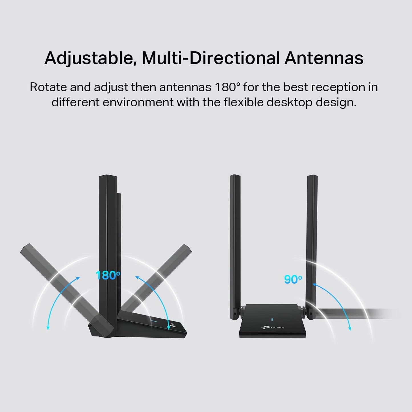 TP-Link Archer TX20U Plus - AX1800 Dual Antennas High Gain Wireless USB Adapter - متجر نصر