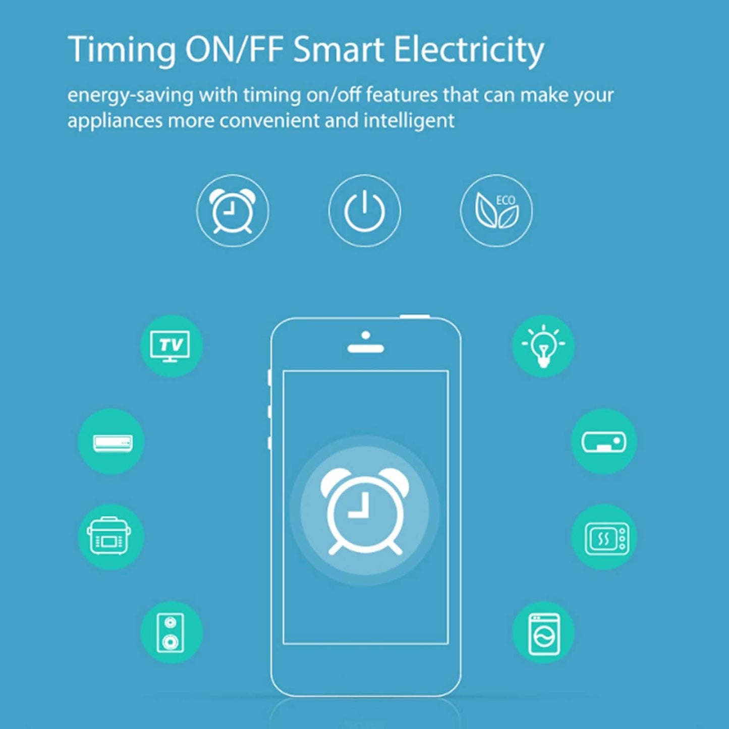 Tuya 16A Wi-Fi Smart Plug with Energy Monitoring