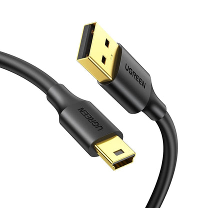 UGREEN USB 2.0 A Male to Mini 5Pin Male Cable / US132 3Meter #10386