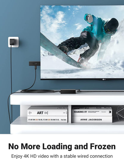 UGREEN Ethernet Adapter for TV Stick / CHROMECAST (Black) | 30985 متجر نصر