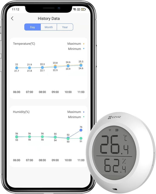 EZVIZ T51C Temperature and Humidity متجر نصر